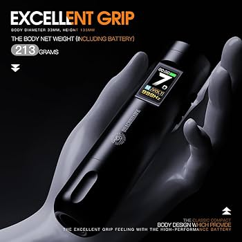 Dragon hawk X7 タトゥーマシン Dragonhawk X7 Wireless Tattoo Machine